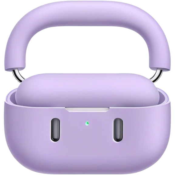 pastel purple airpods max emoji