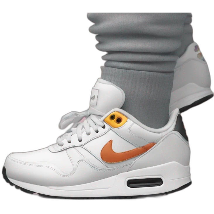 Nike shoes collaboration with adidas emoji