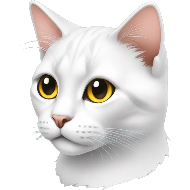 Cat, Minimalism, Sticker, Charm, Bed, Photorealism, Contour, Vector, White background emoji