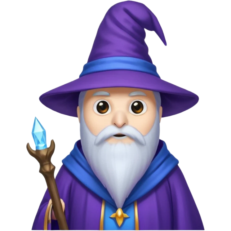 Penguin Wizard emoji