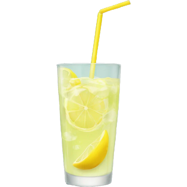 glass of lemonade emoji