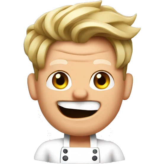 gordon ramsay cooking with pots emoji