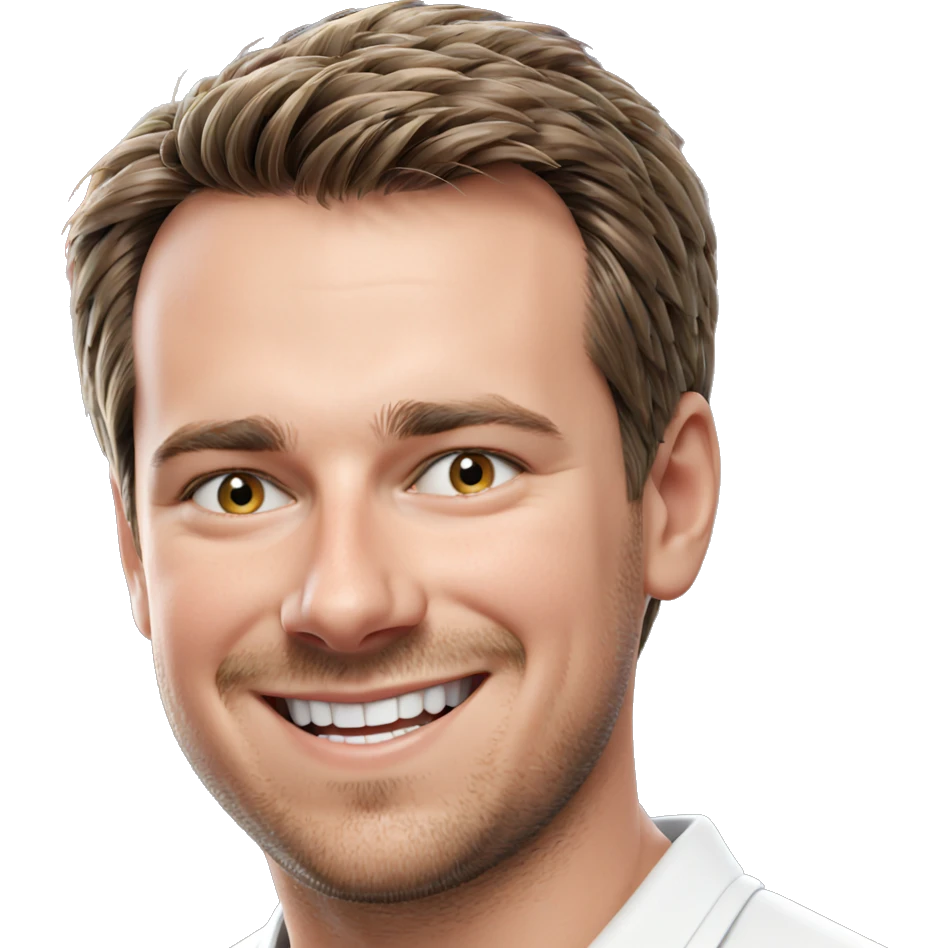 smiling boy in white shirt emoji