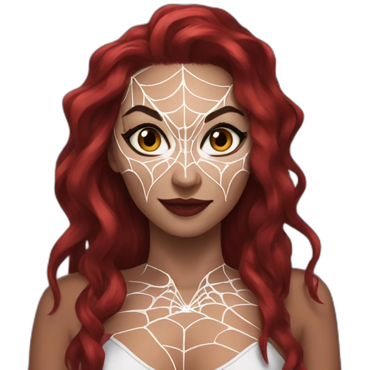  Jess Ddrew spider woman emoji