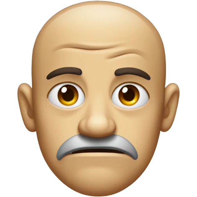 disgusted face emoji