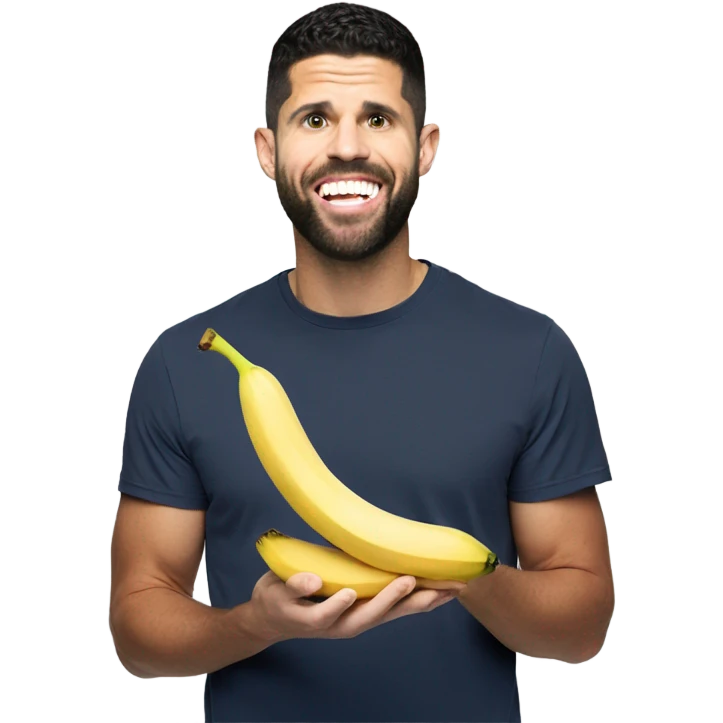 Steven Furtick eating banana emoji