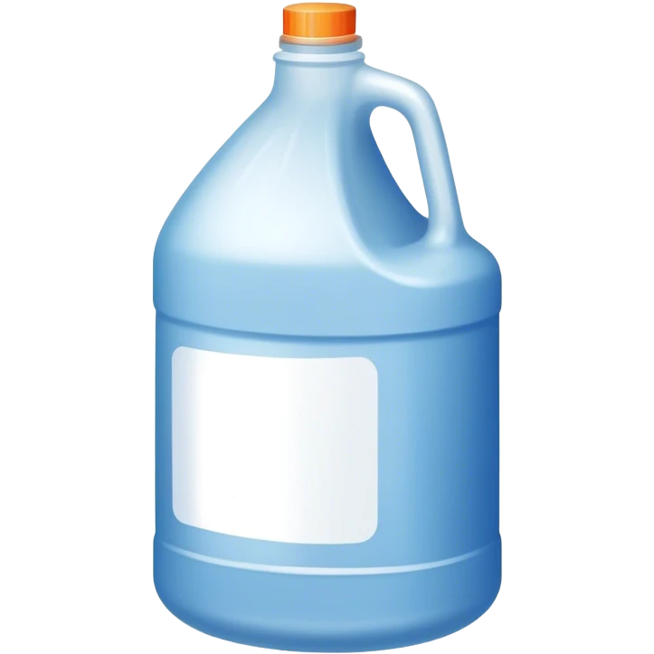 Gallon of bleach emoji
