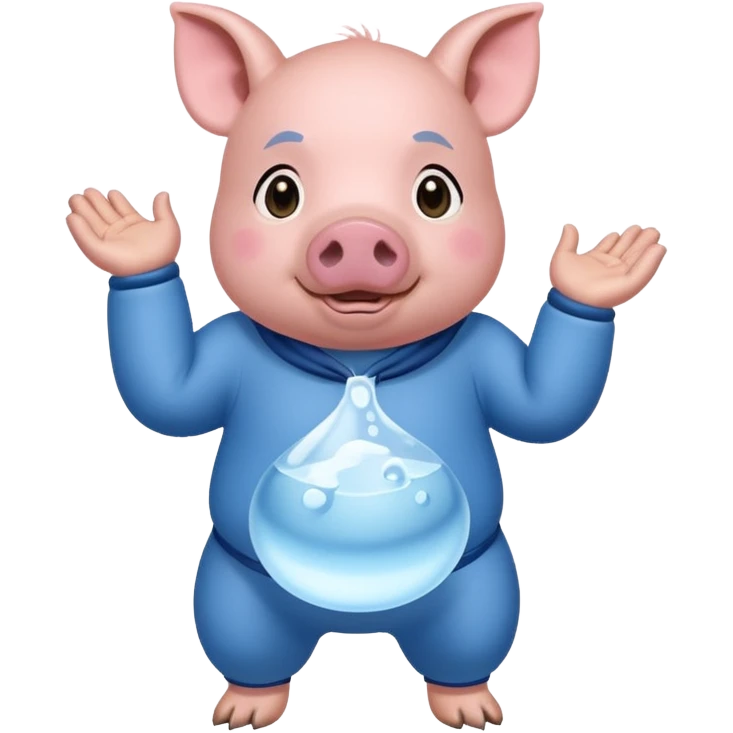 water bender pig emoji