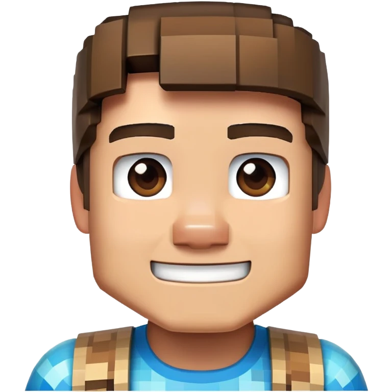 minecraft Steve emoji