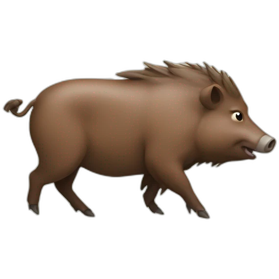 boar emoji