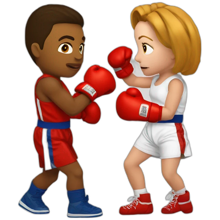 Julia timoshenko boxing with chucky emoji