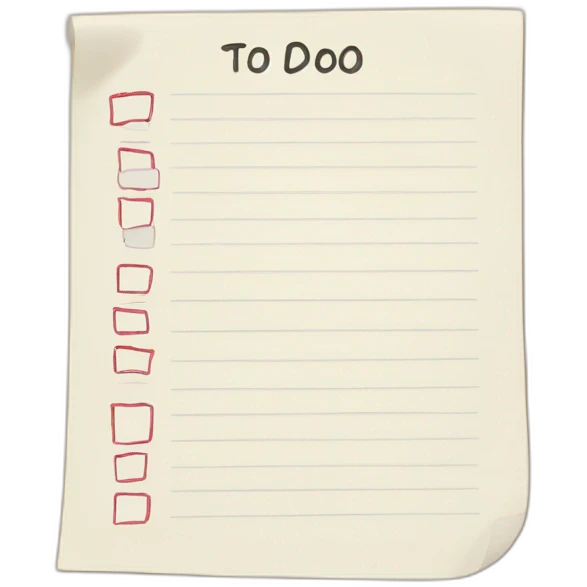 to-do list emoji