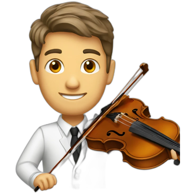 A violist emoji
