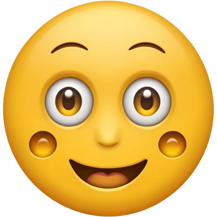 A crazy-eyed emoji face  emoji