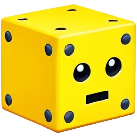 geometry dash cube character emoji