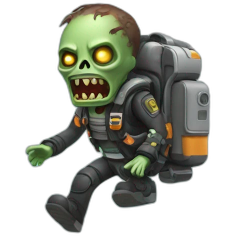zombie with jetpack emoji