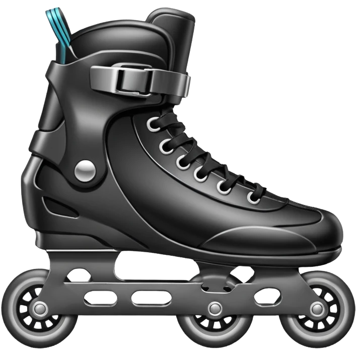 roller blade black emoji
