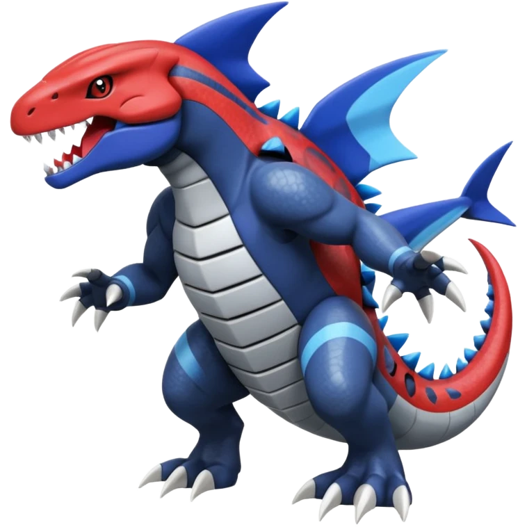 Meloetta-Groudon-Garchomp-Kyogre-Pokémon-Fakémon-fusion-hybrid-creature emoji