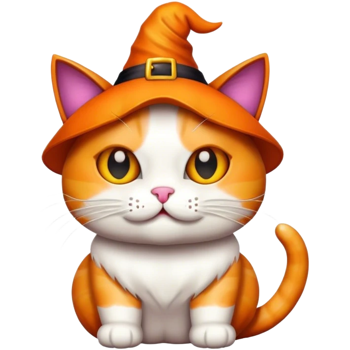 Halloween cat emoji