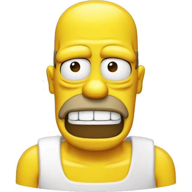 Homer simpsone emoji
