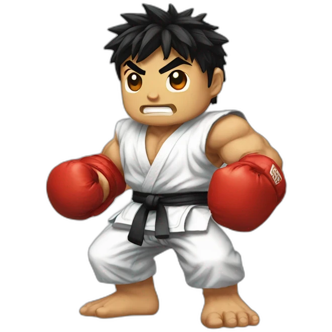 ryu street fighter emoji