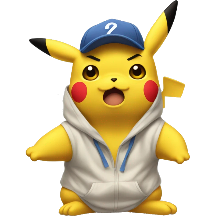 Disappointed pikachu  emoji