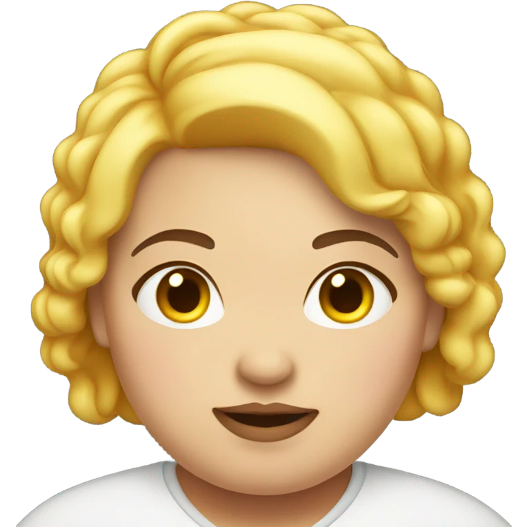 Fat girl emoji
