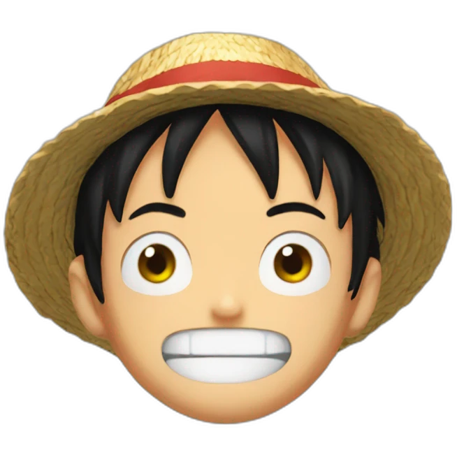 Luffy emoji