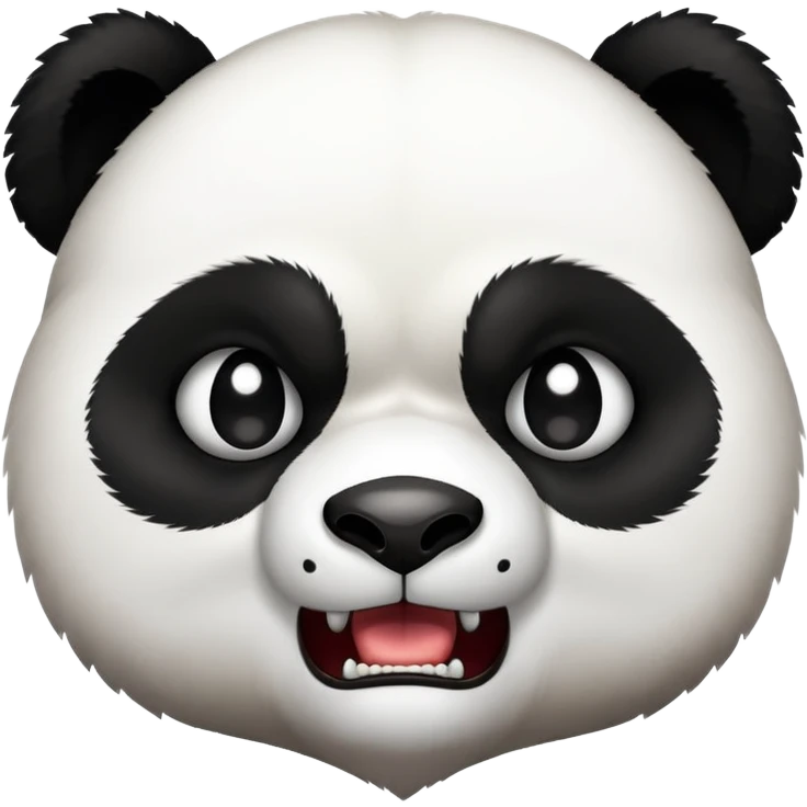 Psycho panda  emoji