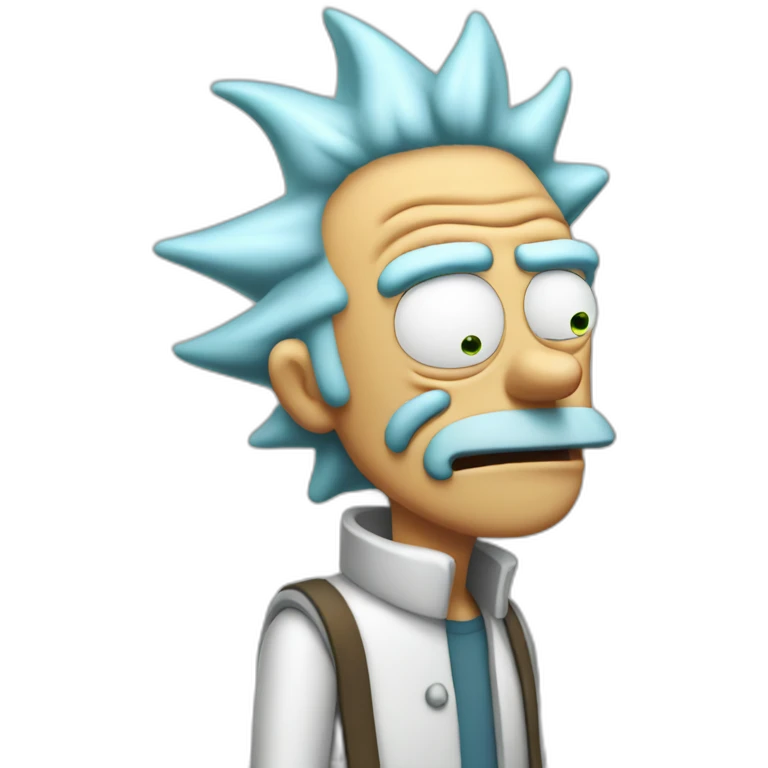 rick sanchez farting emoji