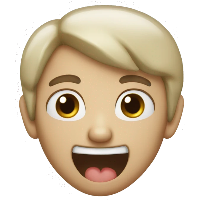 Mewing emoji