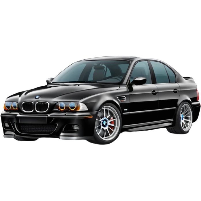 BMW M5 E39 Color Black emoji