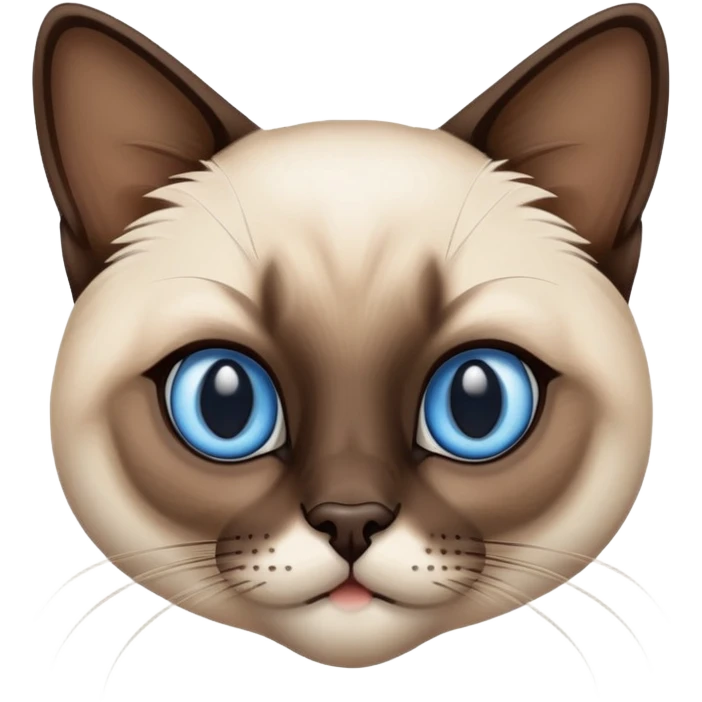 Siamese cat emoji
