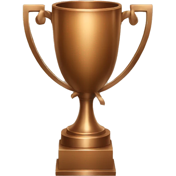 bronze trophy emoji