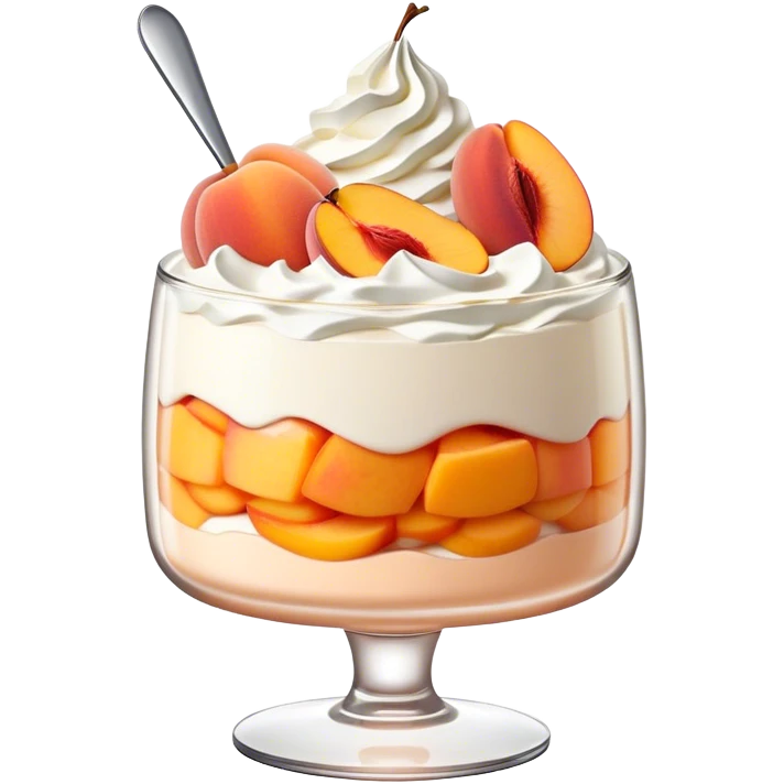 peach parfait emoji
