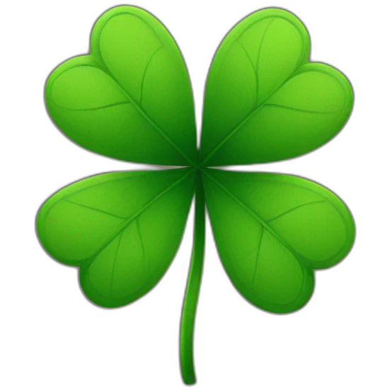 clover emoji