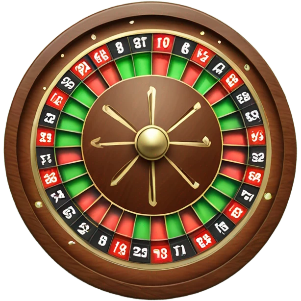 a roulette wheel emoji