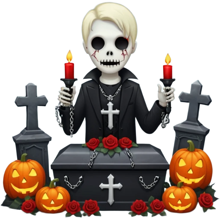 Chris motionless  🕸🦇♱🎃🥀⚰️🪦⛓🕯🎶👻🤘🧟🧛🧛‍♂️🎤 emoji