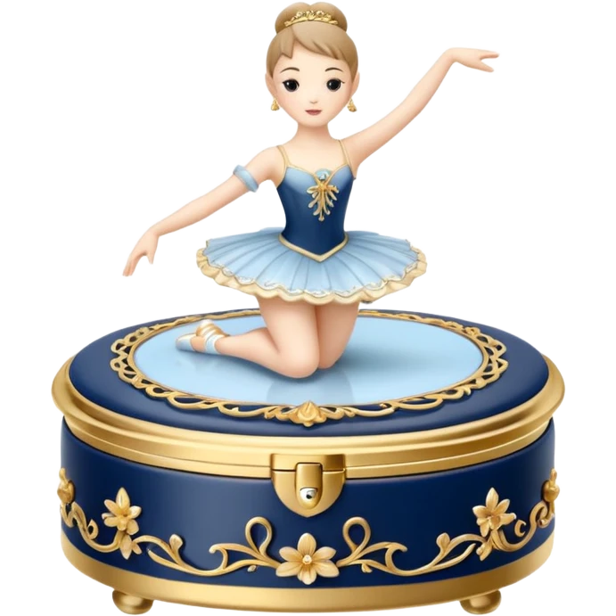 Ballerina Jewelry Music Box emoji