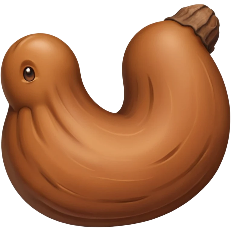 brown penis emoji