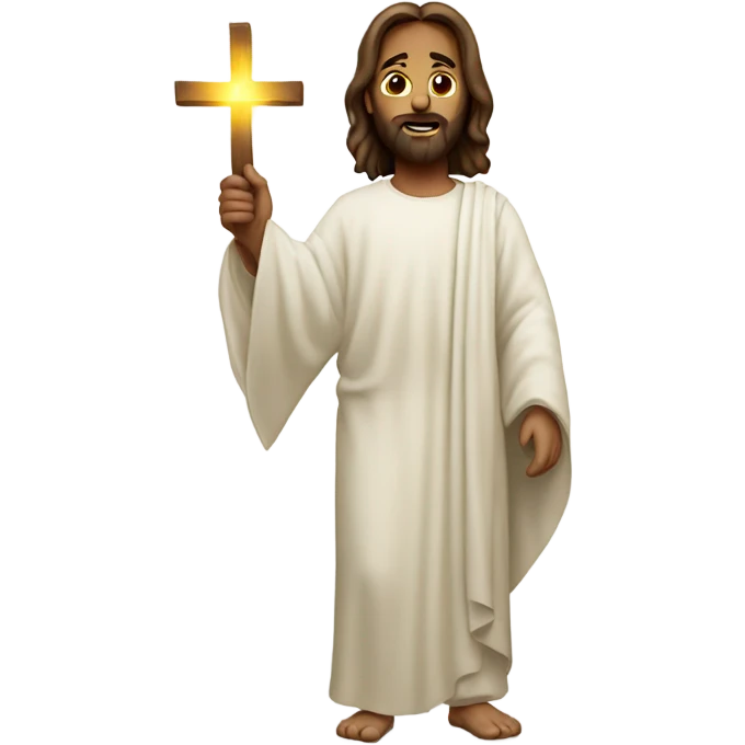 Jesus resurrection emoji