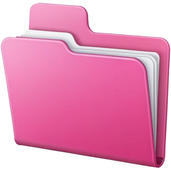 Carpeta rosa emoji