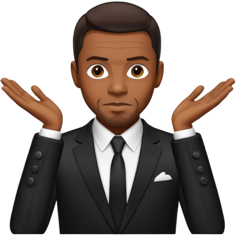 Keith Sweat (b.1961) with dark brown hair emoji