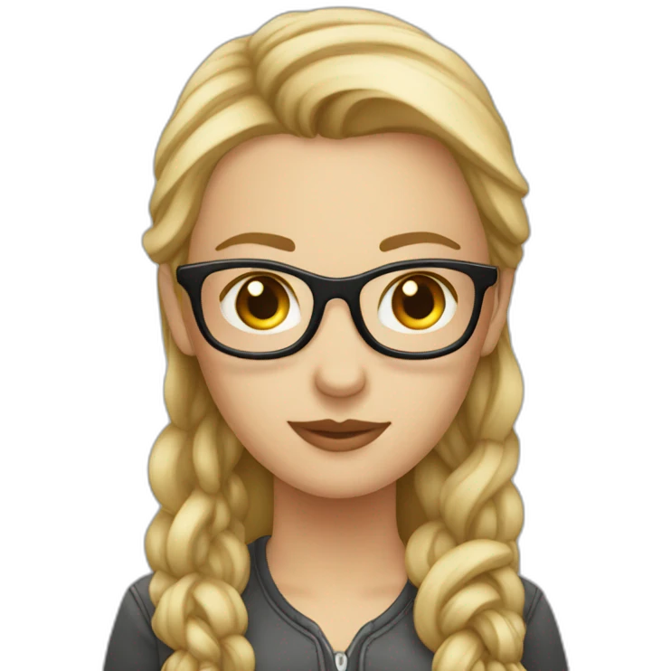 web developer tech white girl emoji