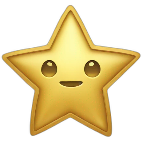Star coin emoji