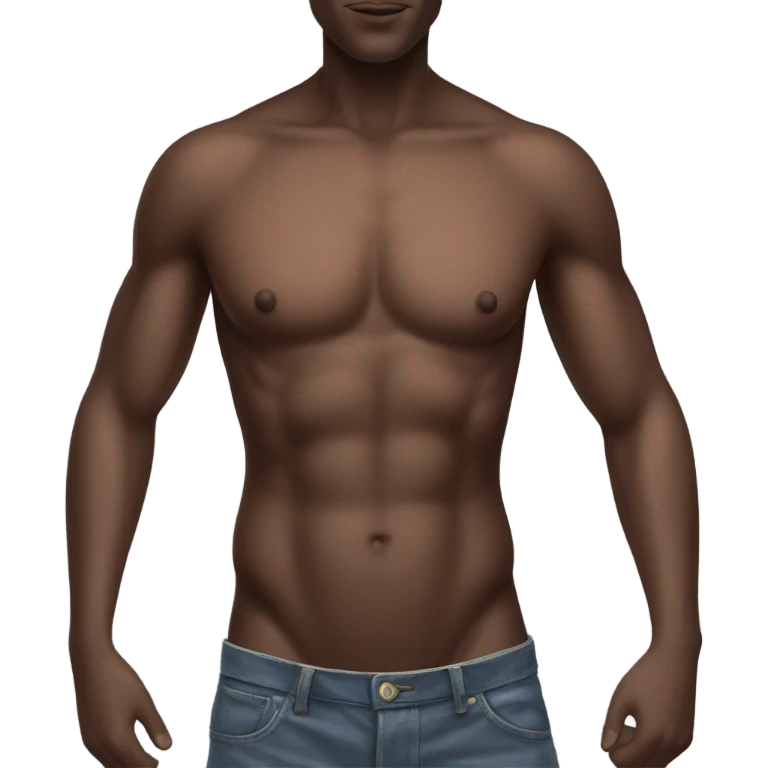 Male has boobs emoji