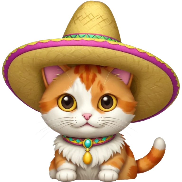 Gato con sonbrero emoji