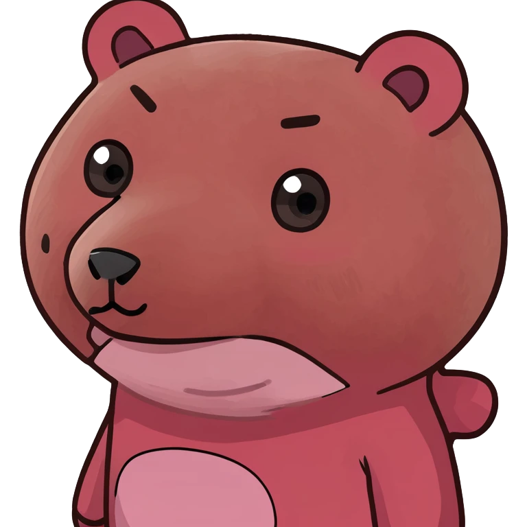 kawaii gloomy bear emoji