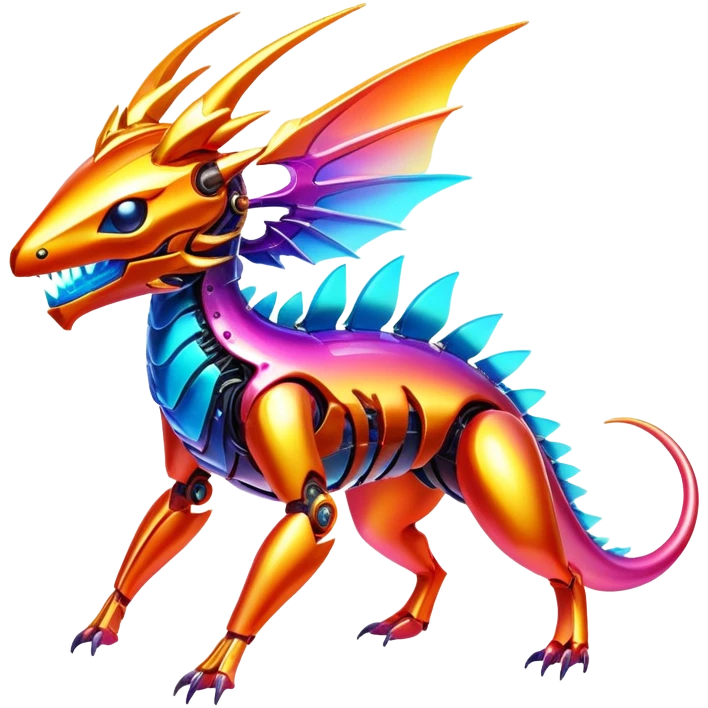  Epic legendary warm-colored fir fiery sunny rare glowing mechanical Shiny sparkly transparent bioluminescent luminescent vibrant bright pastel dark exotic iridescent colorful gradients futuristic modern metallic glossy glittery fantasy-cyber-Fakémon-Vernid-creature emoji