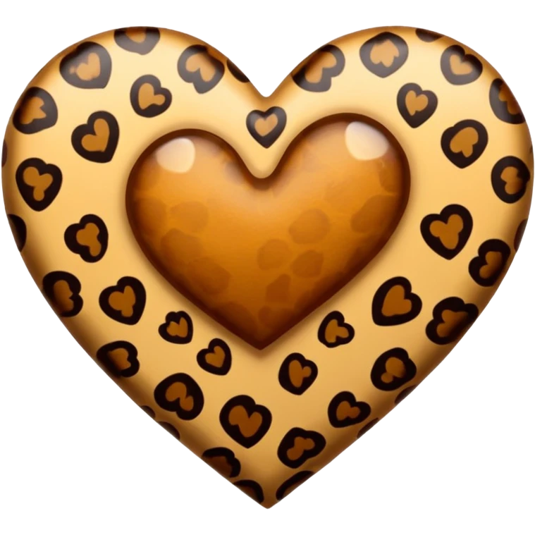 Heart lepord emoji